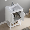 Fresca Manchester 24" White Traditional Bathroom Vanity FCB2304WH-I