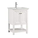 Fresca Manchester 24" White Traditional Bathroom Vanity FCB2304WH-I