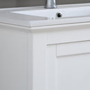 Fresca Manchester 30" White Traditional Bathroom Vanity FCB2305WH-I