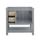 Fresca Manchester 36" Gray Traditional Bathroom Cabinet FCB2336GR