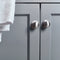 Fresca Manchester 42" Gray Traditional Bathroom Cabinet with Top and Sink FCB2340GR-CWH-U