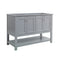 Fresca Manchester 48" Gray Traditional Double Sink Bathroom Cabinet FCB2348GR-D