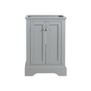 Fresca Windsor 24" Gray Textured Traditional Bathroom Cabinet FCB2424GRV