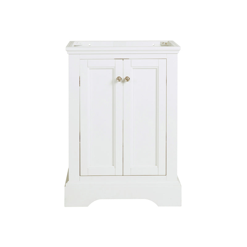 Fresca Windsor 24" Matte White Traditional Bathroom Cabinet FCB2424WHM