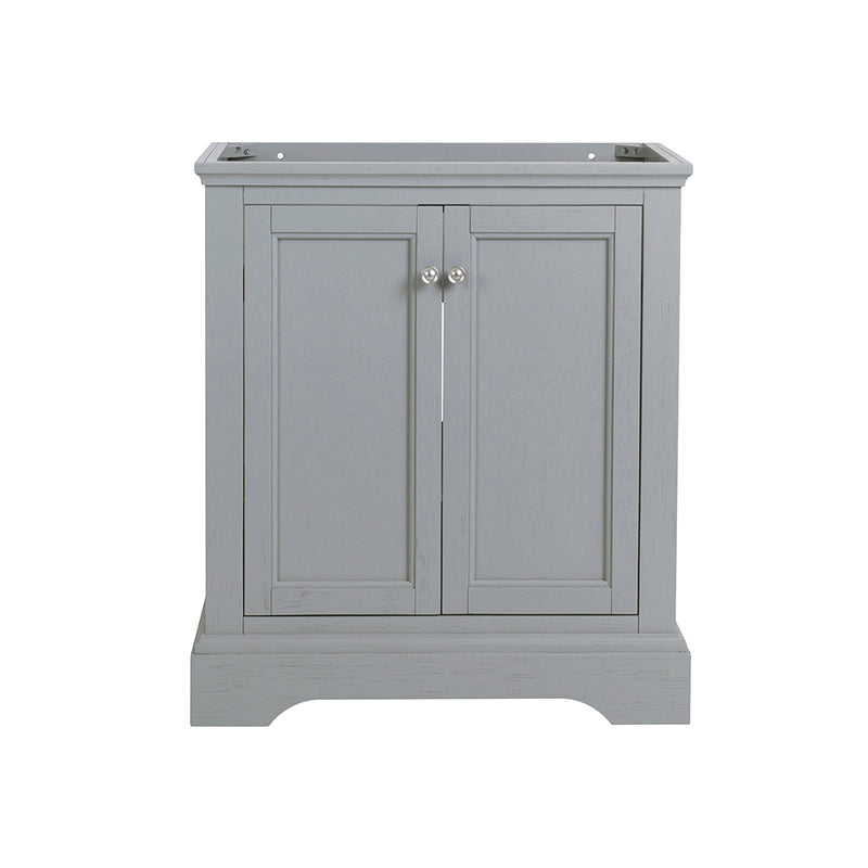 Fresca Windsor 30" Gray Textured Traditional Bathroom Cabinet FCB2430GRV