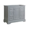 Fresca Windsor 40" Gray Textured Traditional Bathroom Cabinet FCB2440GRV