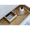 Fresca Formosa 58" Wall Hung Double Sink Modern Bathroom Cabinet in Rustic White FCB31-241224RWH