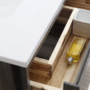 Fresca Formosa 58" Floor Standing Open Bottom Double Sink Modern Bathroom Cabinet FCB31-3030ACA-FS