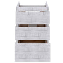 Fresca Formosa 23" Floor Standing Modern Bathroom Cabinet in Rustic White FCB3124RWH-FC