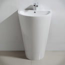 Fresca Parma 24" White Pedestal Sink FCB5023WH