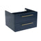 Fresca Lucera 24" Royal Blue Wall Hung Undermount Sink Modern Bathroom Cabinet FCB6124RBL-UNS