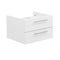 Fresca Lucera 24" White Wall Hung Vessel Sink Modern Bathroom Cabinet FCB6124WH-VSL