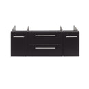 Fresca Lucera 42" Espresso Wall Hung Undermount Sink Modern Bathroom Cabinet FCB6142ES-UNS