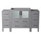 Fresca Torino 54" Gray Modern Bathroom Cabinets FCB62-123012GR