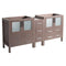 Fresca Torino 83" Gray Oak Modern Bathroom Cabinet FCB62-361236GO