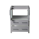 Fresca Torino 24" Gray Modern Bathroom Cabinet FCB6224GR