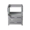 Fresca Torino 24" Gray Modern Bathroom Cabinet FCB6224GR