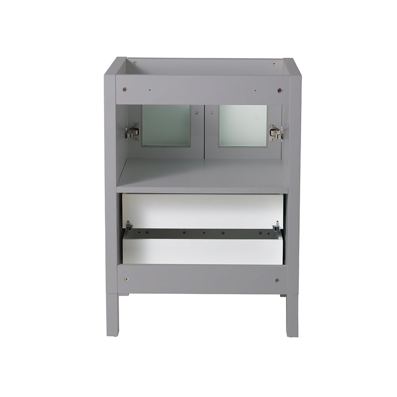 Fresca Torino 24" Gray Modern Bathroom Cabinet FCB6224GR