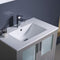 Fresca Torino 30" Gray Modern Bathroom Cabinet with Integrated Sink FCB6230GR-I