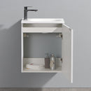 Fresca Valencia 20" Glossy White Wall Hung Modern Bathroom Vanity FCB8003WH-I