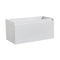 Fresca Mezzo 36" White Wall Hung Modern Bathroom Cabinet FCB8008WH
