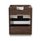 Fresca Livello 24" Walnut Modern Bathroom Cabinet FCB8024GW