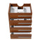 Fresca Livello 24" Teak Modern Bathroom Cabinet FCB8024TK