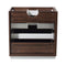 Fresca Livello 30" Walnut Modern Bathroom Cabinet FCB8030GW