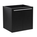 Fresca Alto 23" Black Modern Bathroom Cabinet FCB8058BW