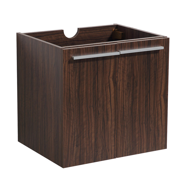 Fresca Alto 23" Walnut Modern Bathroom Cabinet FCB8058GW