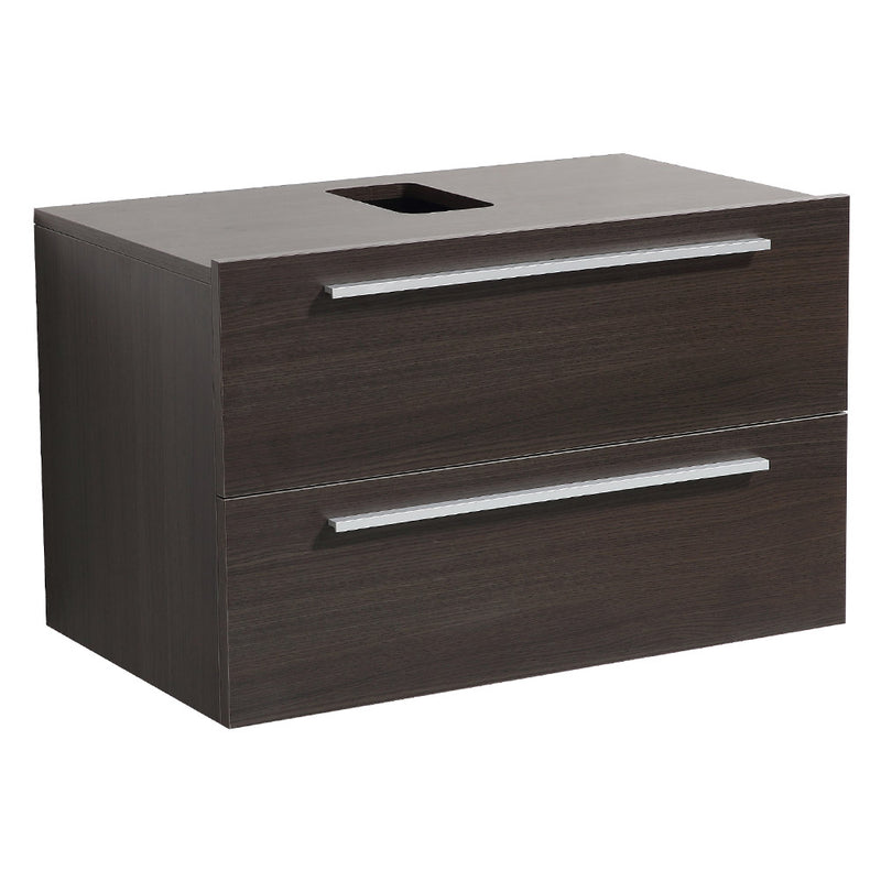 Fresca Medio 32" Gray Oak Modern Bathroom Cabinet FCB8080GO