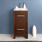 Fresca Allier 16" Wenge Brown Modern Bathroom Cabinet with Sink FCB8118WG-I