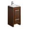 Fresca Allier 16" Wenge Brown Modern Bathroom Cabinet w/ Sink FCB8118WG-I