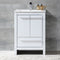 Fresca Allier 24" White Modern Bathroom Cabinet with Sink FCB8125WH-I