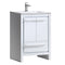 Fresca Allier 24" White Modern Bathroom Cabinet w/ Sink FCB8125WH-I