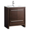 Fresca Allier 30" Wenge Brown Modern Bathroom Cabinet w/ Sink FCB8130WG-I