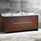 Fresca Allier 72" Wenge Brown Modern Double Sink Bathroom Cabinet with Top and Sinks FCB8172WG-CWH-U