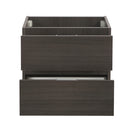 Fresca Valencia 24" Gray Oak Wall Hung Modern Bathroom Cabinet FCB8324GO