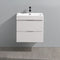 Fresca Valencia 24" Glossy White Wall Hung Modern Bathroom Vanity FCB8324WH-I