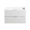 Fresca Valencia 30" Glossy White Wall Hung Modern Bathroom Cabinet FCB8330WH