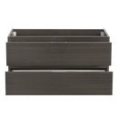 Fresca Valencia 40" Gray Oak Wall Hung Modern Bathroom Cabinet FCB8342GO