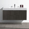 Fresca Valencia 48" Gray Oak Wall Hung Modern Bathroom Vanity FCB8348GO-I