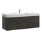 Fresca Valencia 60" Gray Oak Wall Hung Modern Bathroom Vanity  FCB8360GO-I