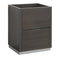 Fresca Valencia 24" Gray Oak Free Standing Modern Bathroom Cabinet  FCB8424GO