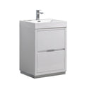 Fresca Valencia 24" Glossy White Free Standing Modern Bathroom Vanity  FCB8424WH-I