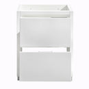 Fresca Valencia 24" Glossy White Free Standing Modern Bathroom Cabinet FCB8424WH