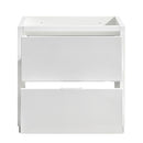 Fresca Valencia 30" Glossy White Free Standing Modern Bathroom Cabinet FCB8430WH