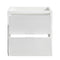 Fresca Valencia 30" Glossy White Free Standing Modern Bathroom Cabinet FCB8430WH