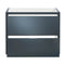 Fresca Valencia 36" Dark Slate Gray Free Standing Modern Bathroom Cabinet FCB8436GG