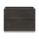 Fresca Valencia 40" Gray Oak Free Standing Modern Bathroom Cabinet FCB8442GO